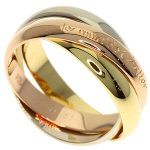 CARTIER 18k Gold Trinity Ring #51